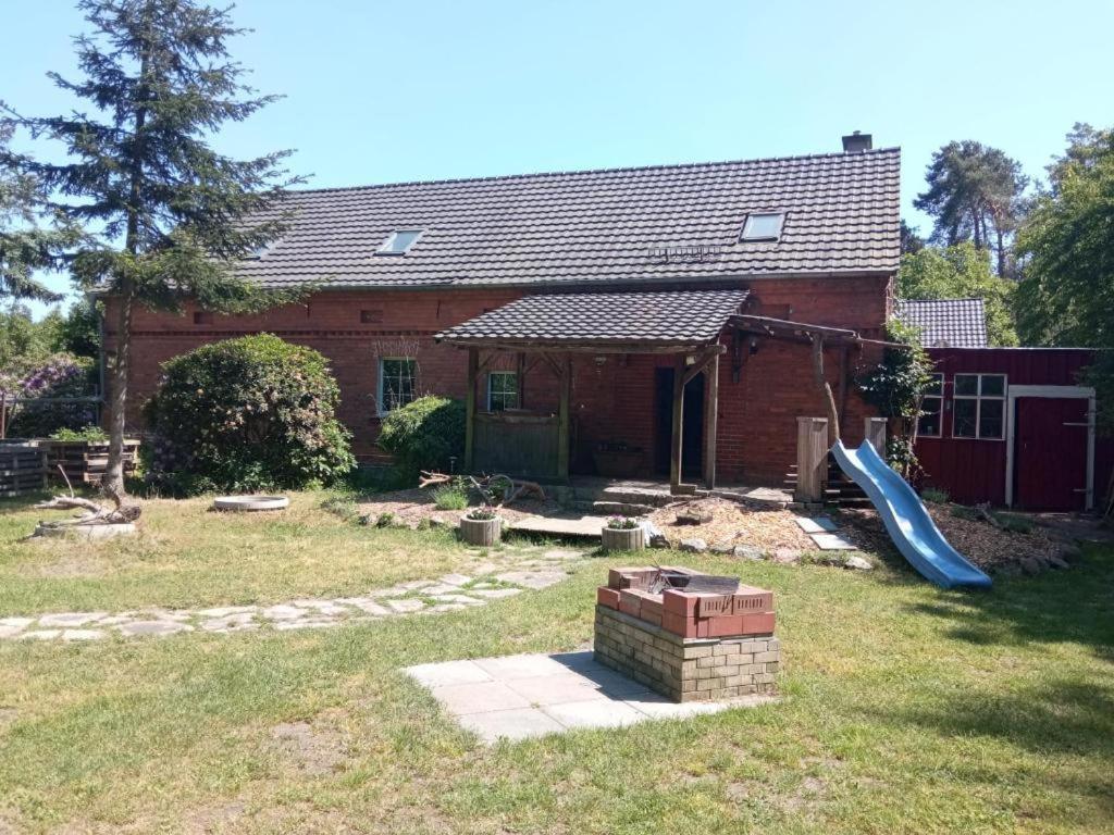 Ferienwohnung Schaeferhof, Die Natur Vor Der Haustuere Cottbus Exterior foto